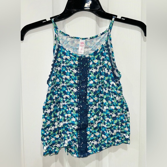 Justice Floral Tank - Picture 1 of 1